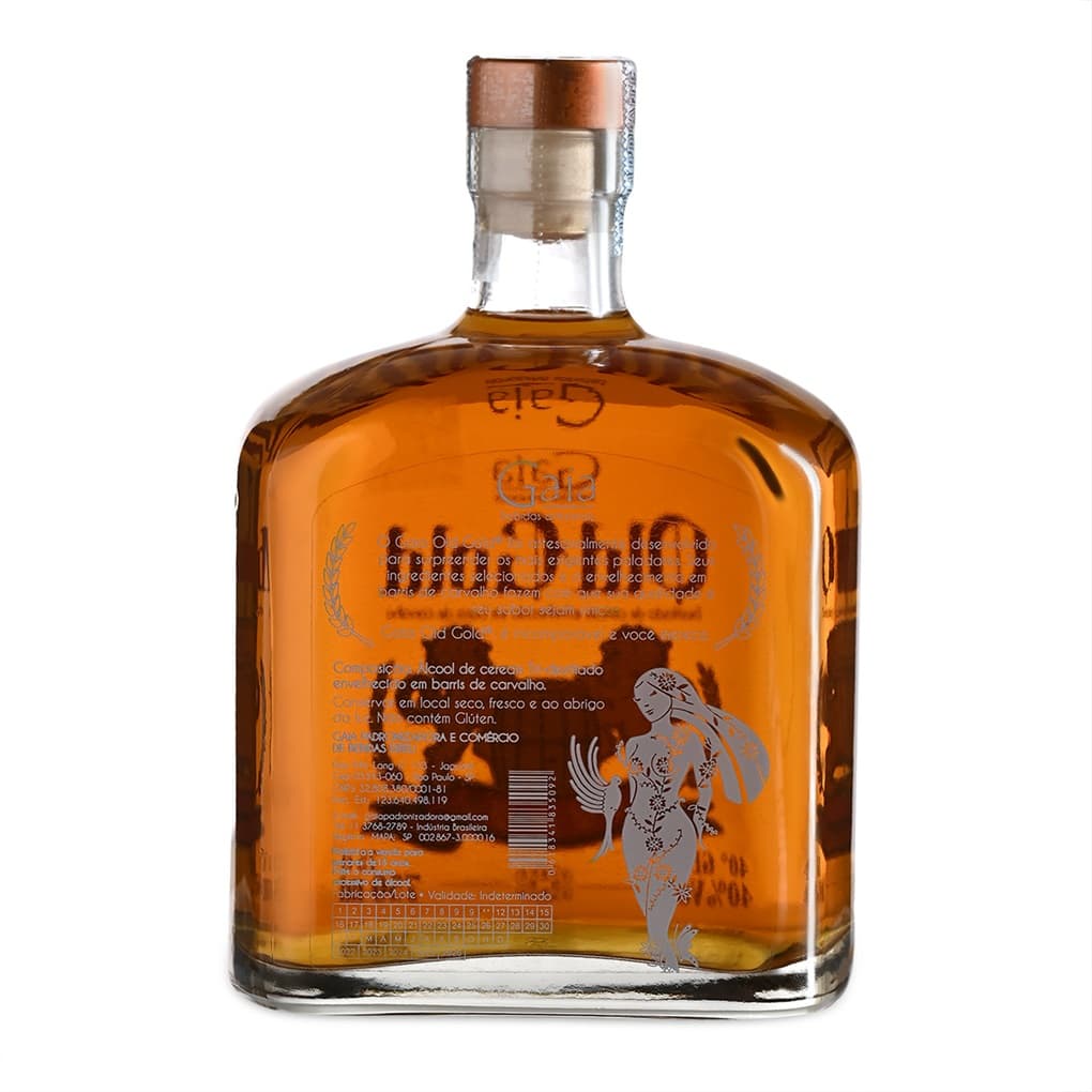 Destilado Gaia Old Gold Bourbon 750ml | Vila Don Patto
