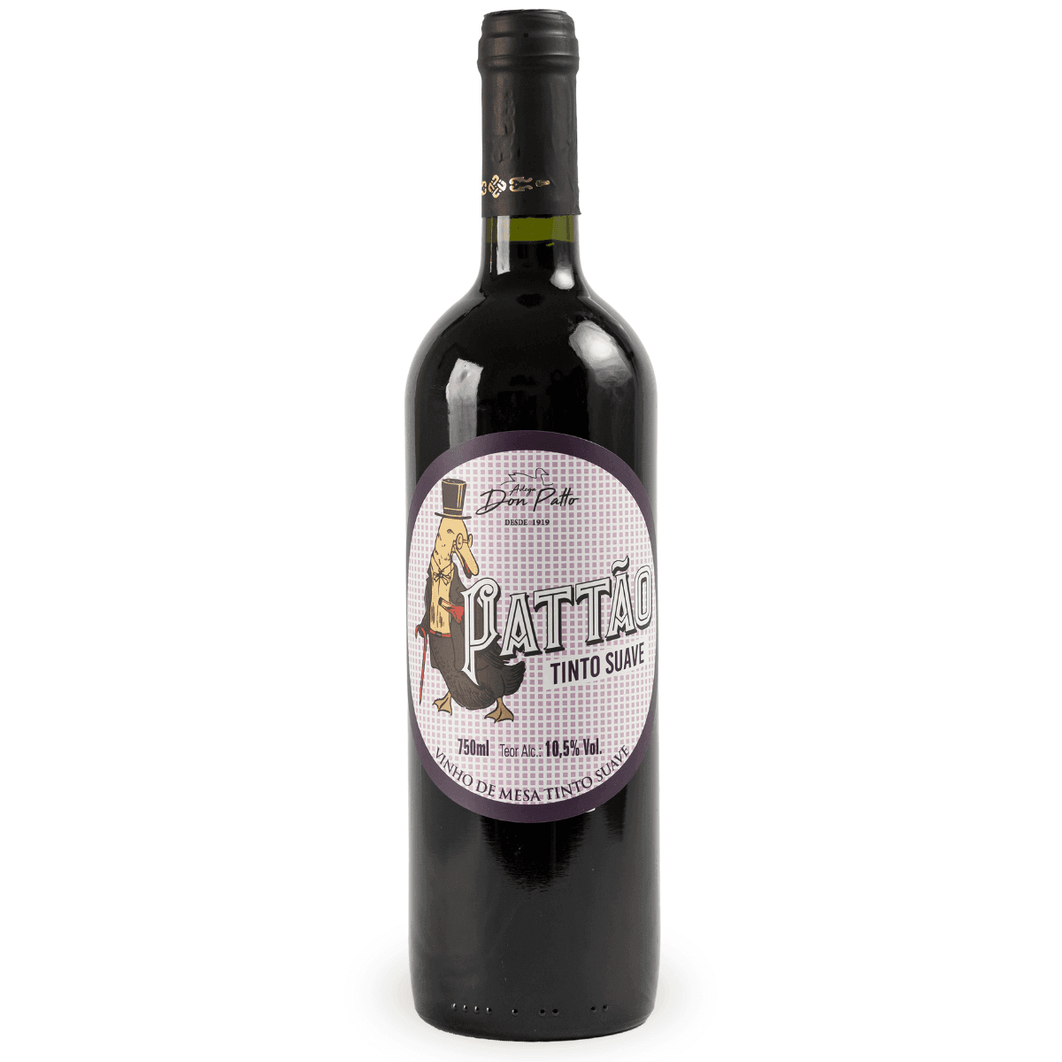 Vinho Pattão Tinto de Mesa Suave 750ml
